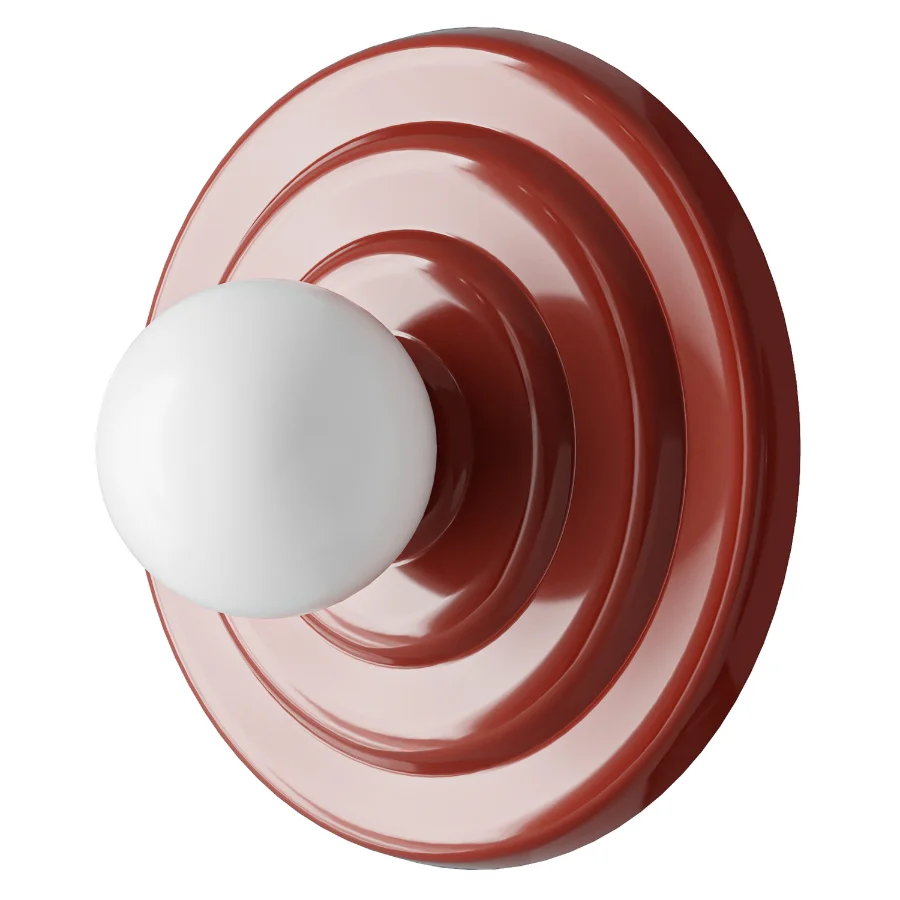 Holi Ceramic Opal Glass Wall Lamp LaRedouteInterieurs Image 2