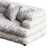 White Fabric Sofa Malaga - Thumbnail 6