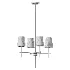Agathon 4 Light Dimmable Chandelier - Thumbnail 4