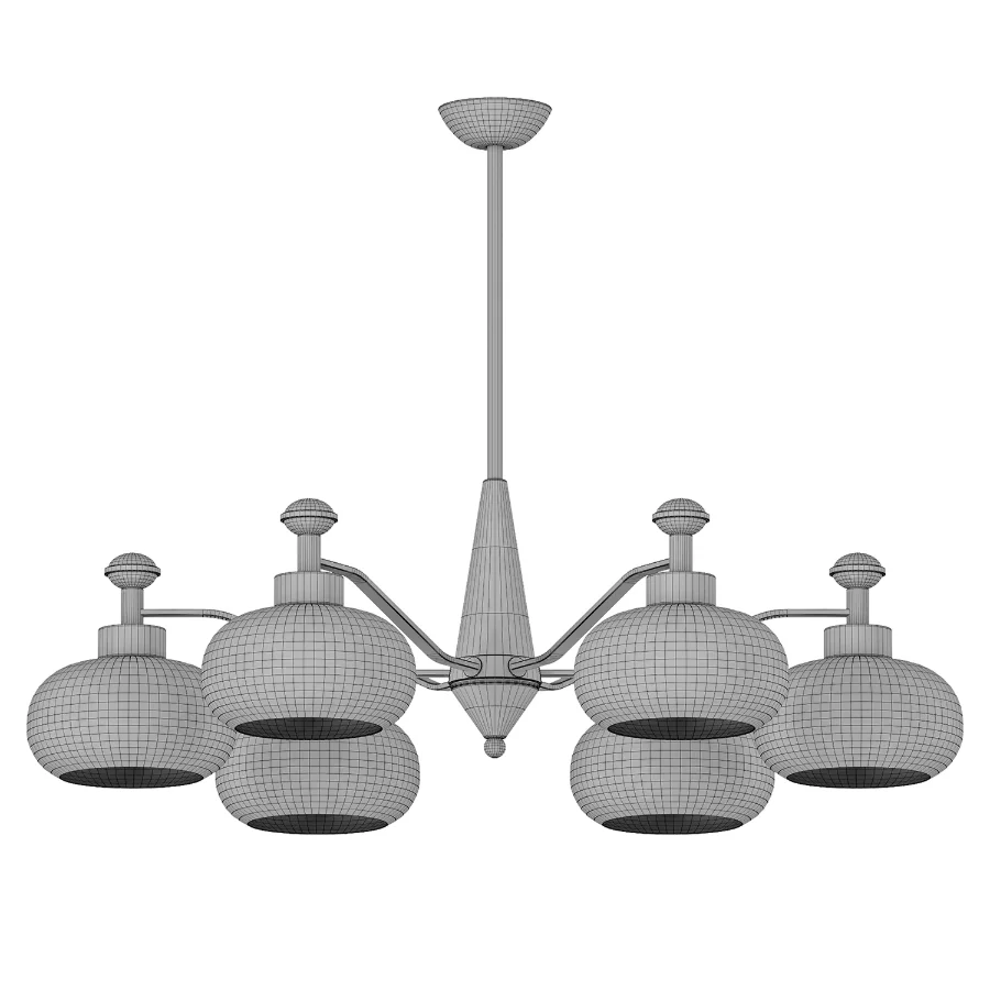 Astrid Chandelier 6 lamp Image 2