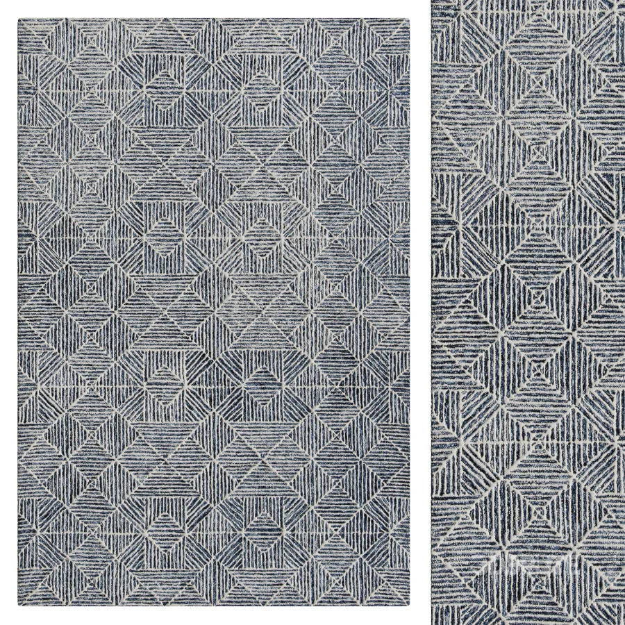 Linsly Geometric Area Rug Image 1
