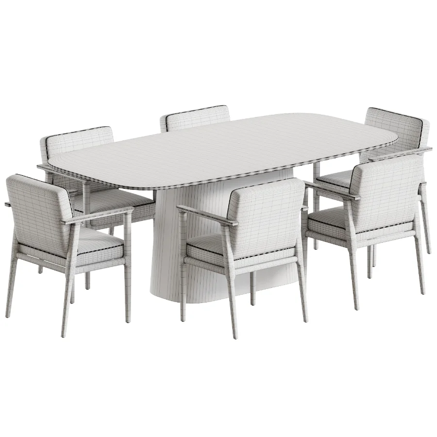 Dining set 025 Image 5