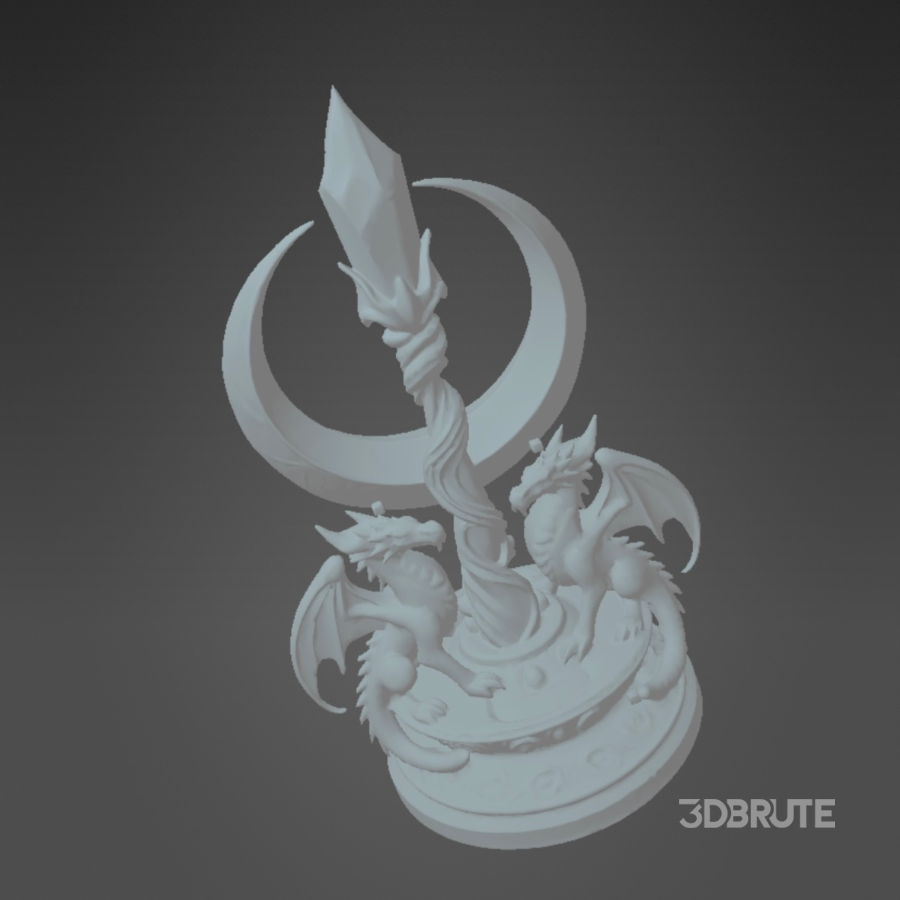 Twin Dragon Crystal Image 4