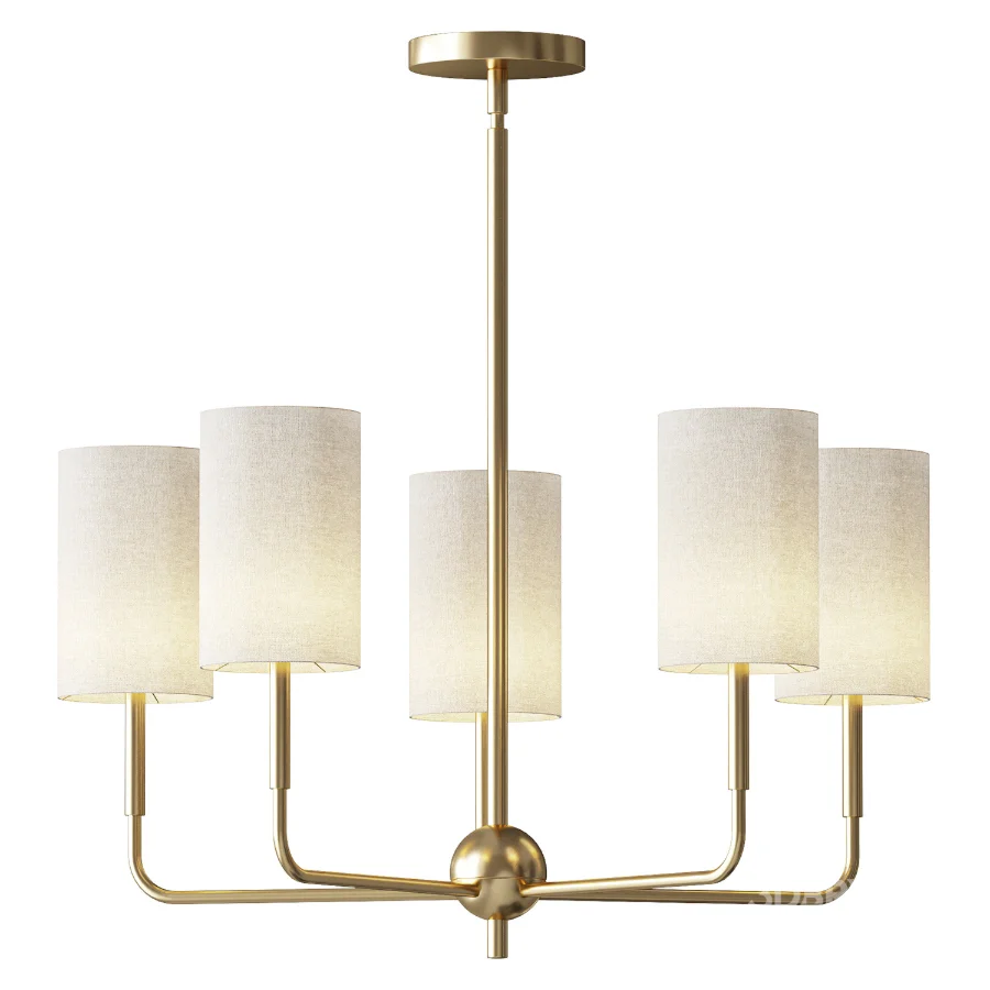Rowley 5 Light Classic Chandelier Image 1