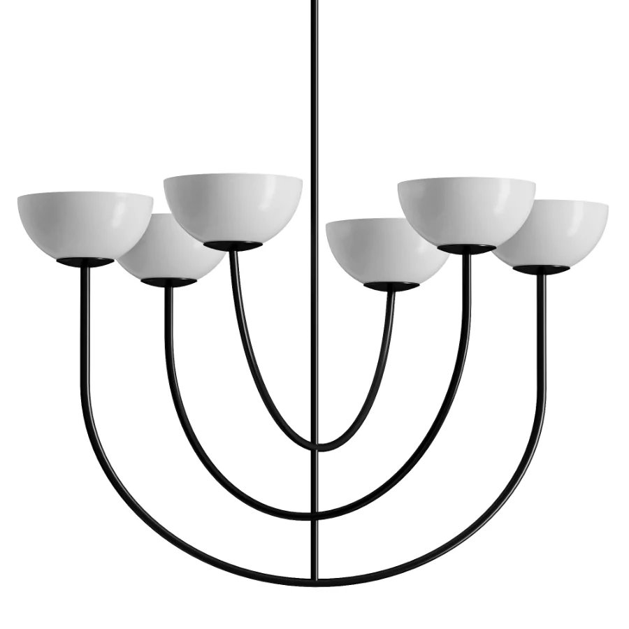 Dantone Home Poem 6 Light Chandelier Image 2