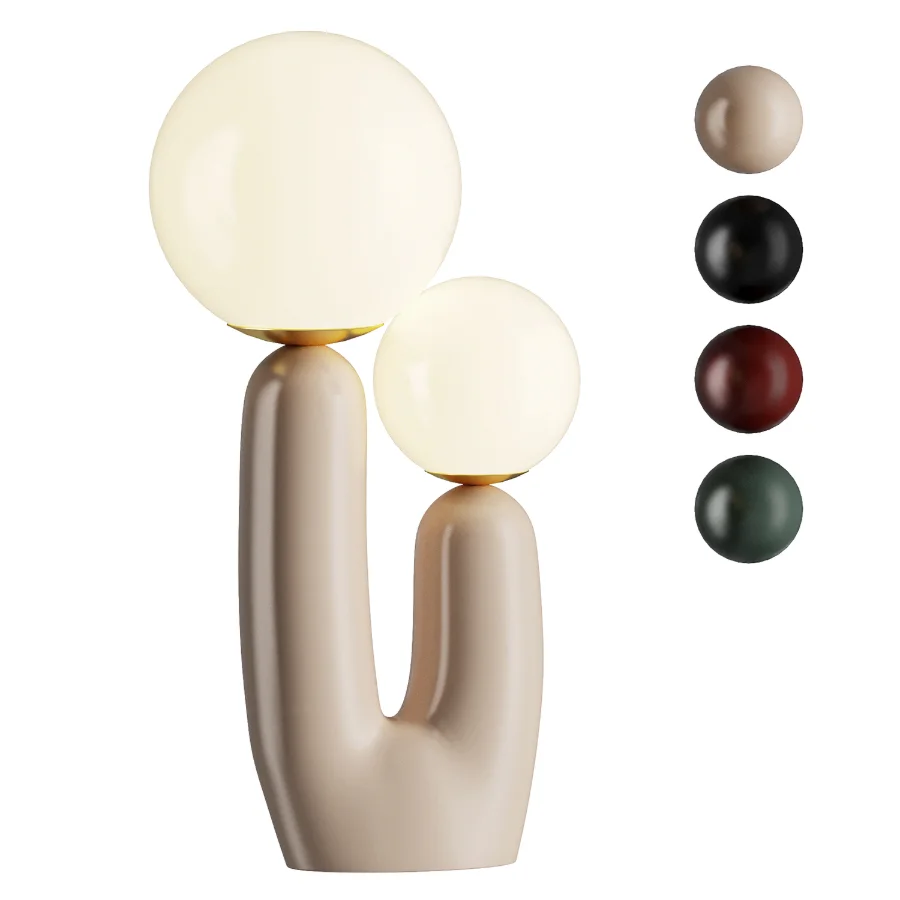 Rahil Resin Table Lamp Image 1