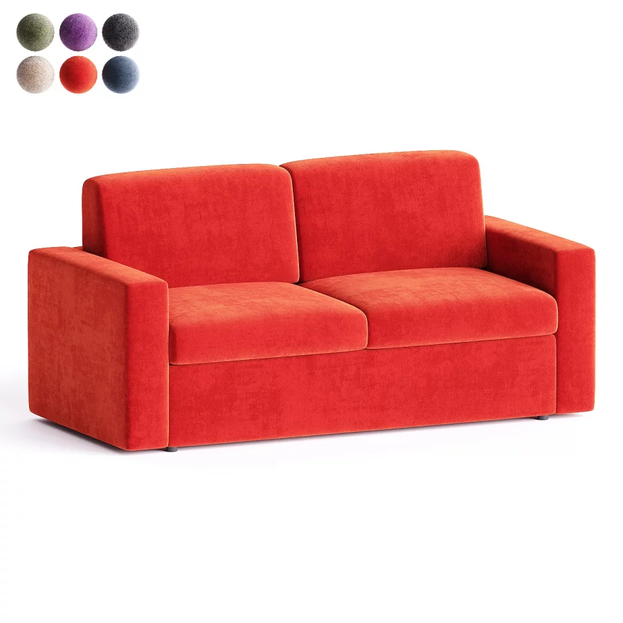 red sofa Image 6