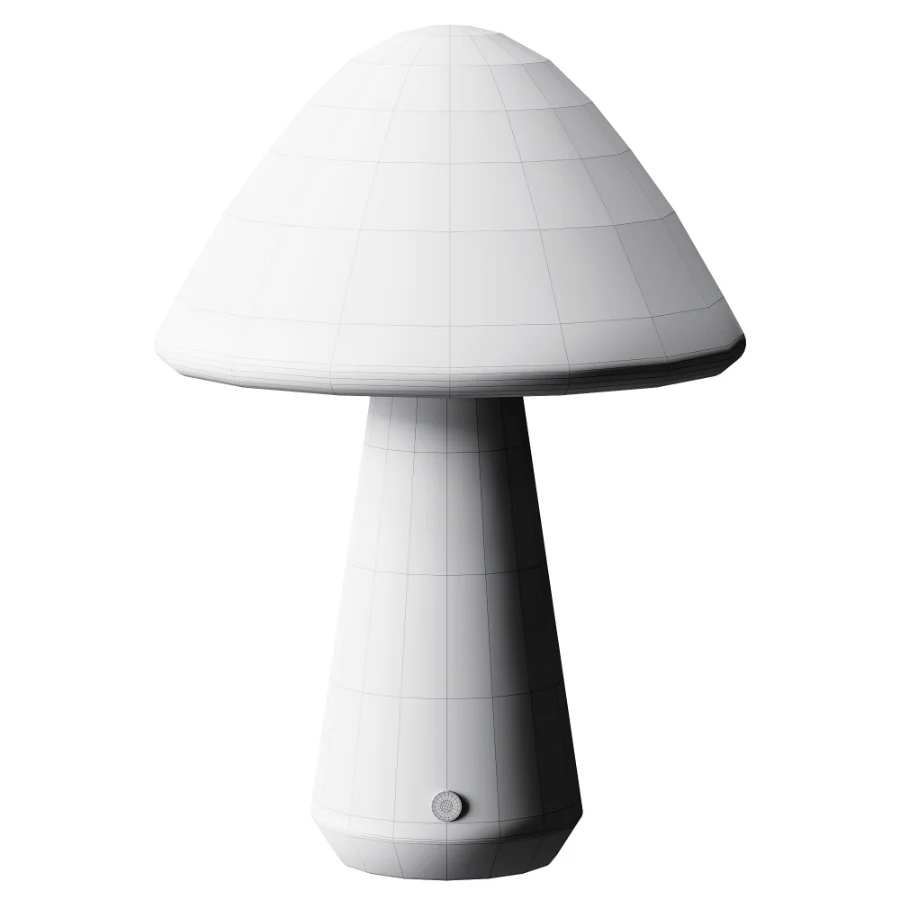 West Elm Illaria Cordless Mushroom Table Lamp Image 4