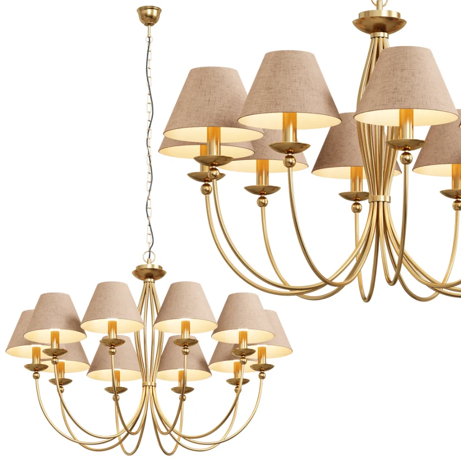 Lampa Wiszaca Gibas Rocco Chandelier Image 2