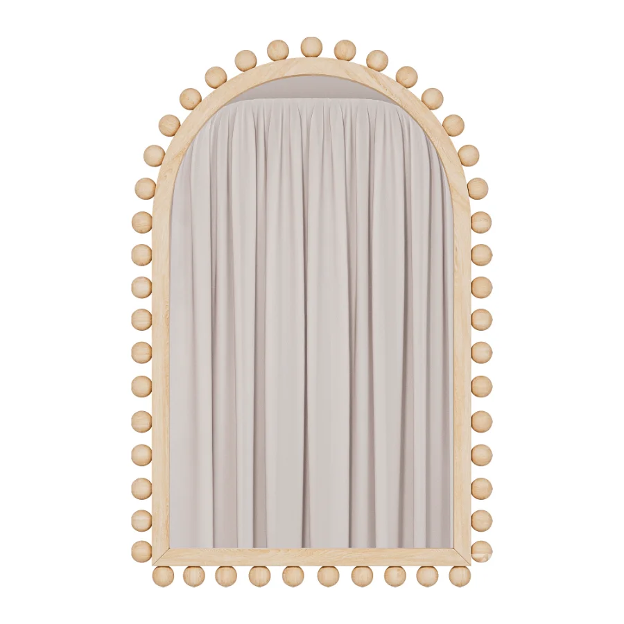 Waltham Solid Wood Flat Mirror 02 Image 3