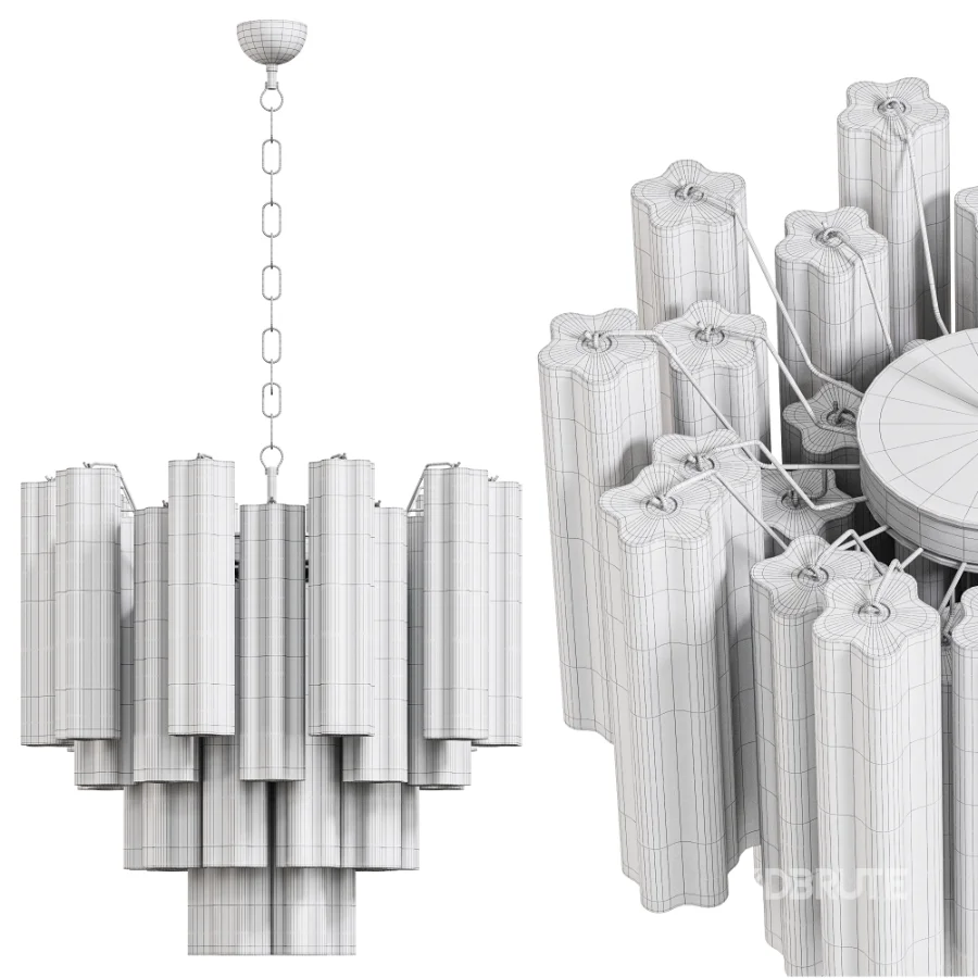 Tube 36 Chandelier By Correct Image 7