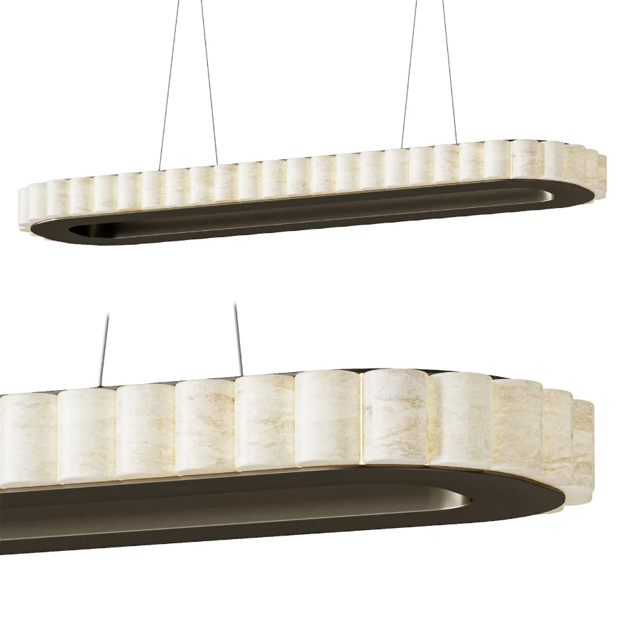 Morsale Soren Marble Dining Room Chandelier Image 1