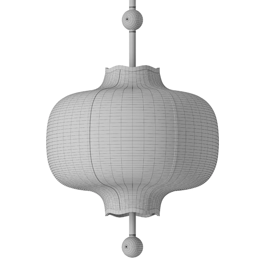 Lantern Fabric Pendant Light Image 4
