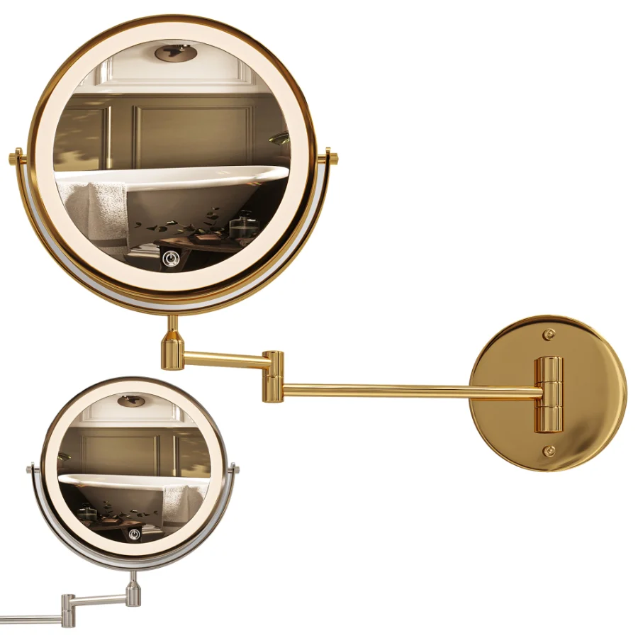 Wall Mounted Cosmetic Mirror Image 6