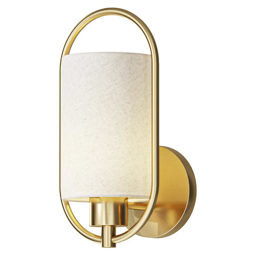 Tosia Iron Flush Mounted Sconce Image 1