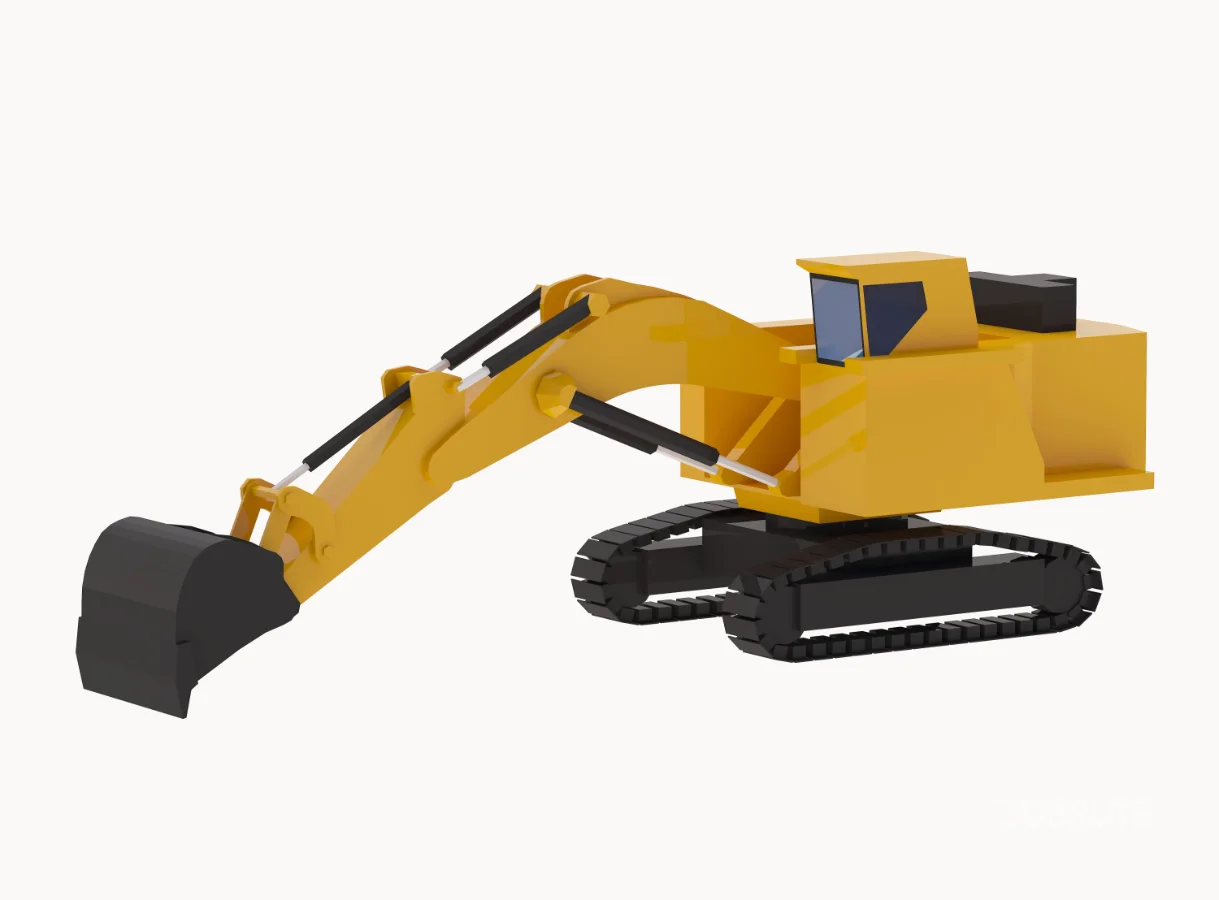Excavator Construction PC4000 Simplified Image 3