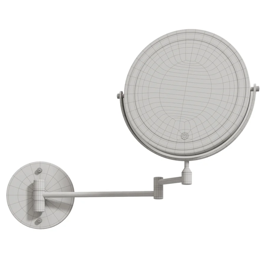 Wall Mounted Cosmetic Mirror Image 3