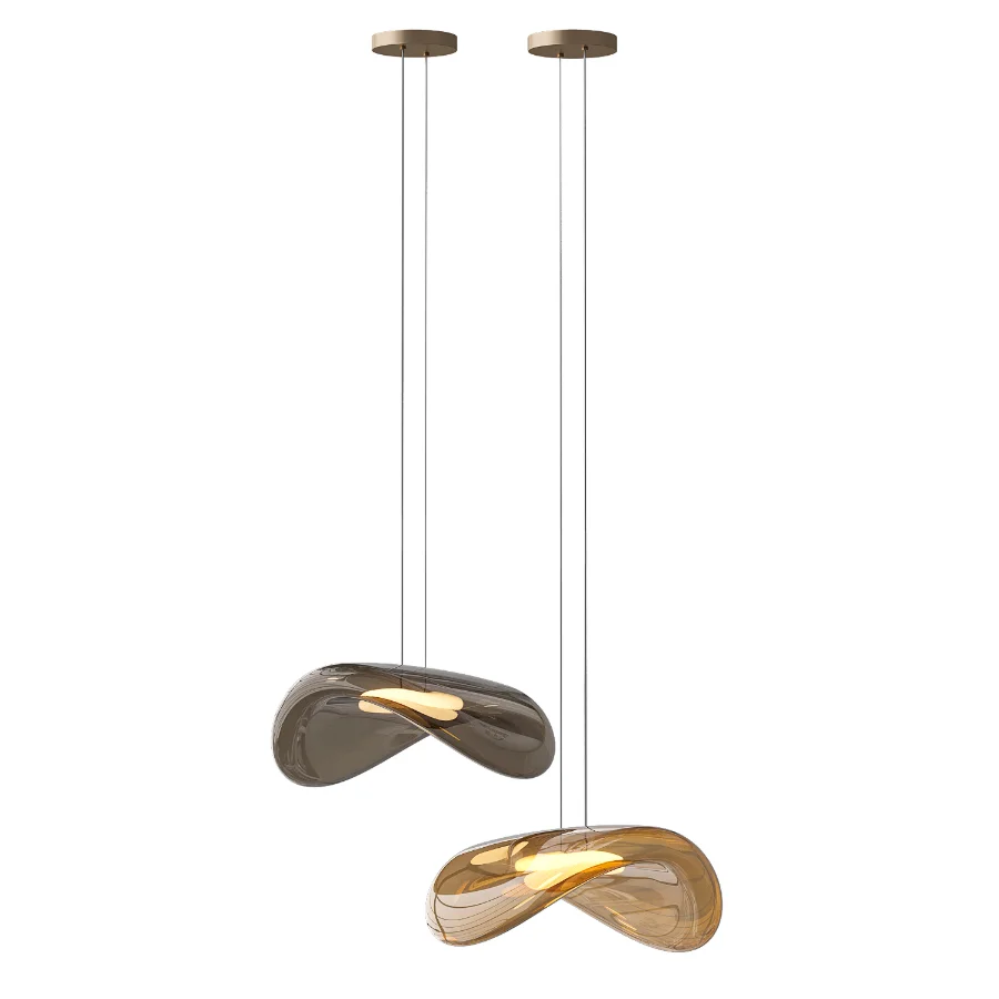 Modern Organic Pendant Light Image 1