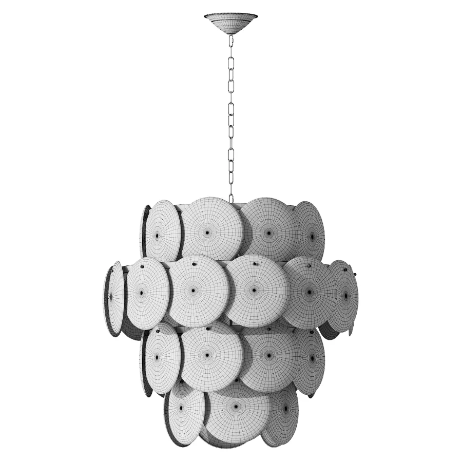 LINKORI Natural Alabaster Chandelier Image 3