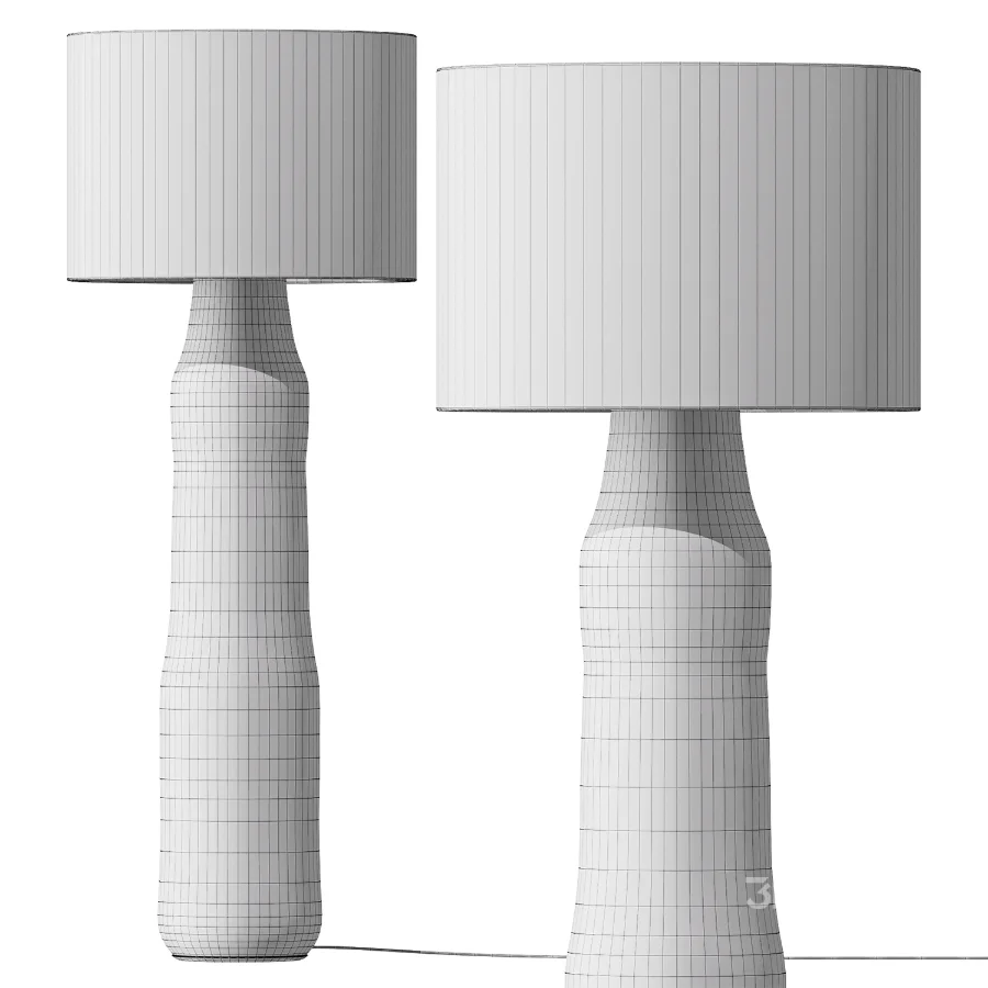 Serax White Earth Floor Lamp Image 3