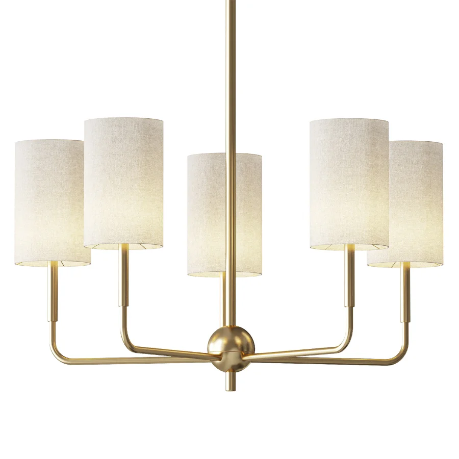 Rowley 5 Light Classic Chandelier Image 2