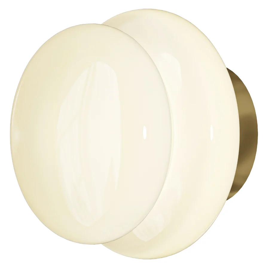 Opal Glass Wall Lamp Baya Image 3