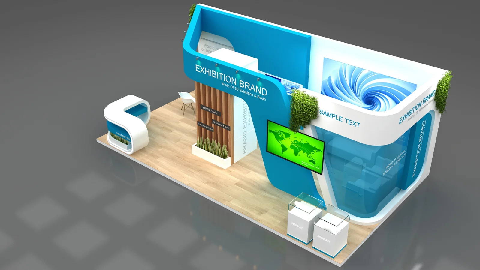 exhibition booth Image 1