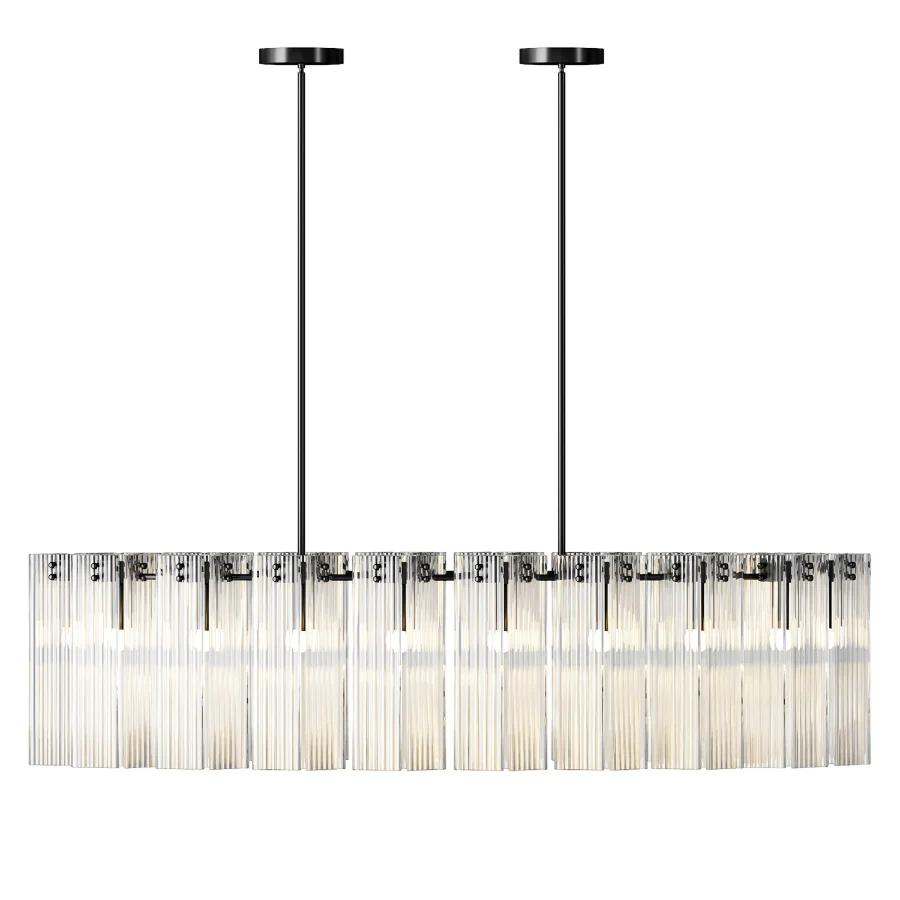 Delsie Oval Chandelier Image 3