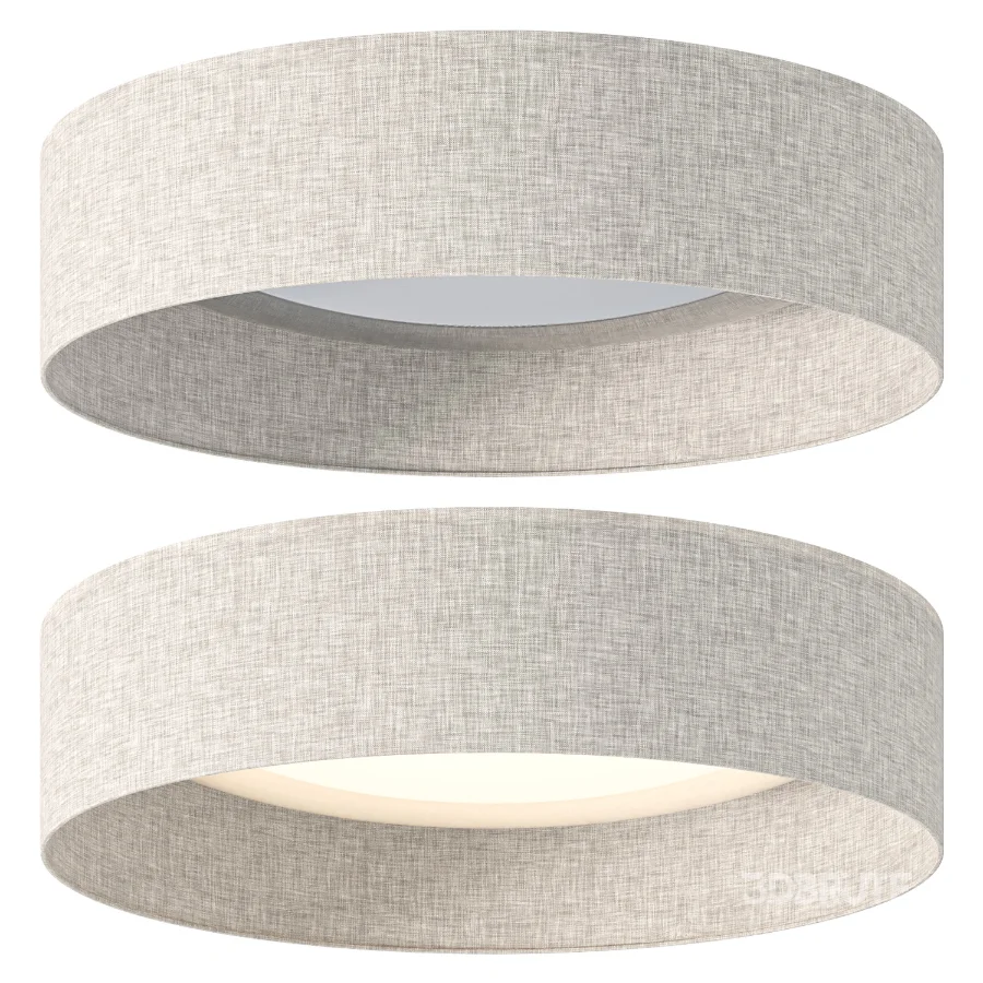 Nysa LED Semi Flush Ceiling Light Image 3