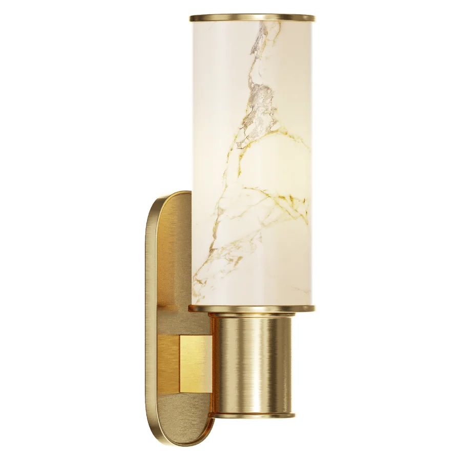 Harlin Wall Sconce in Alabaster Image 2