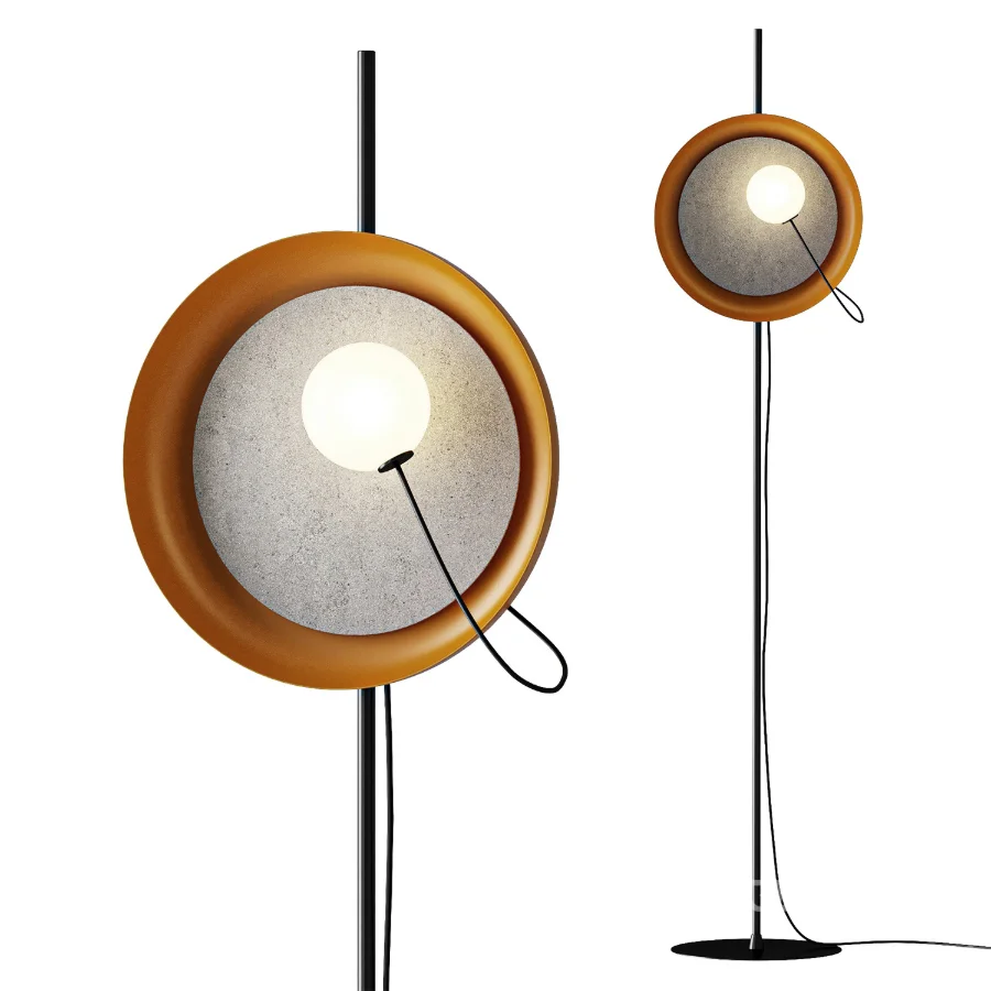 Acoustic Disc Floor Lamp Image 1