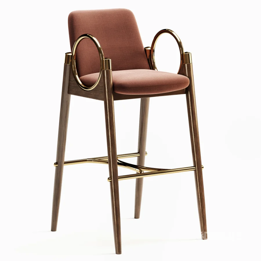 Lincoln Bar Chair Mezzo Collection Image 5