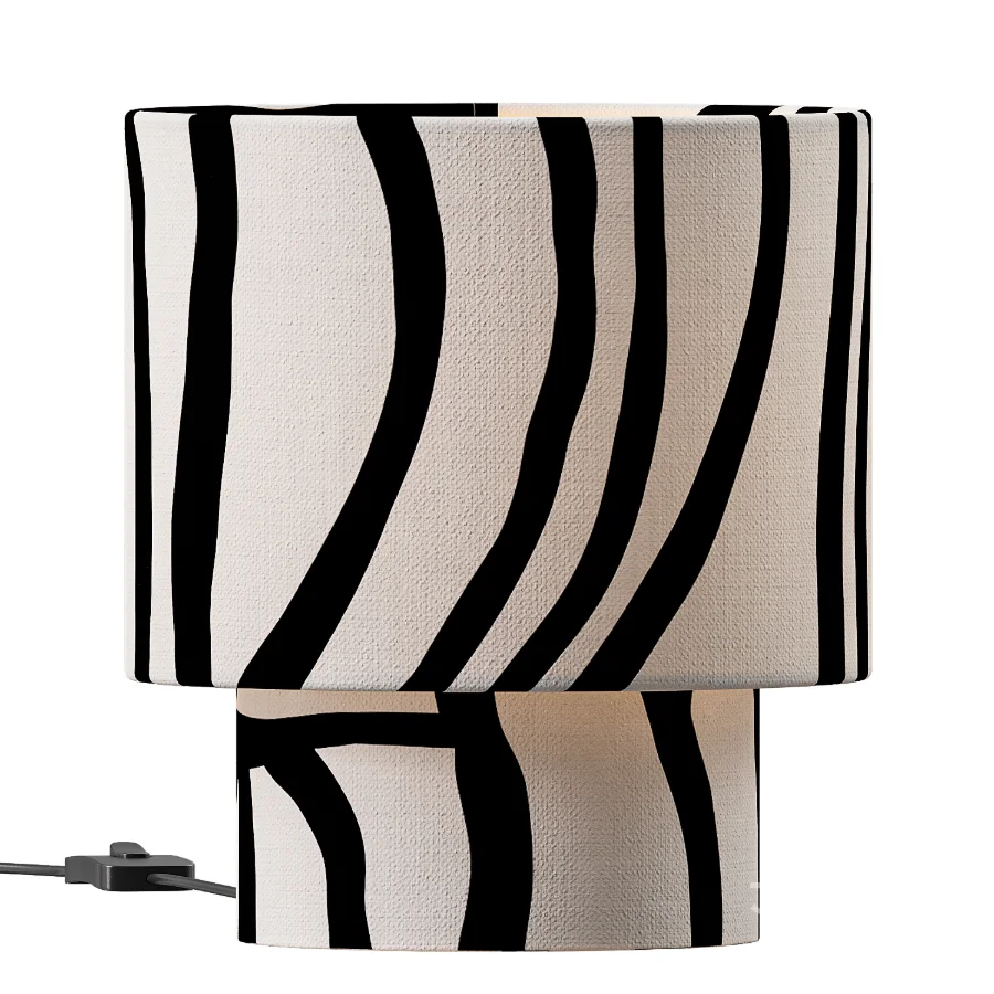 Covered Table Lamp Image 2