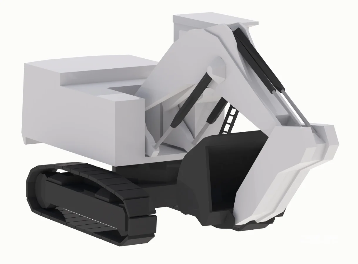 Excavator Mining R9350 Simplified Image 3