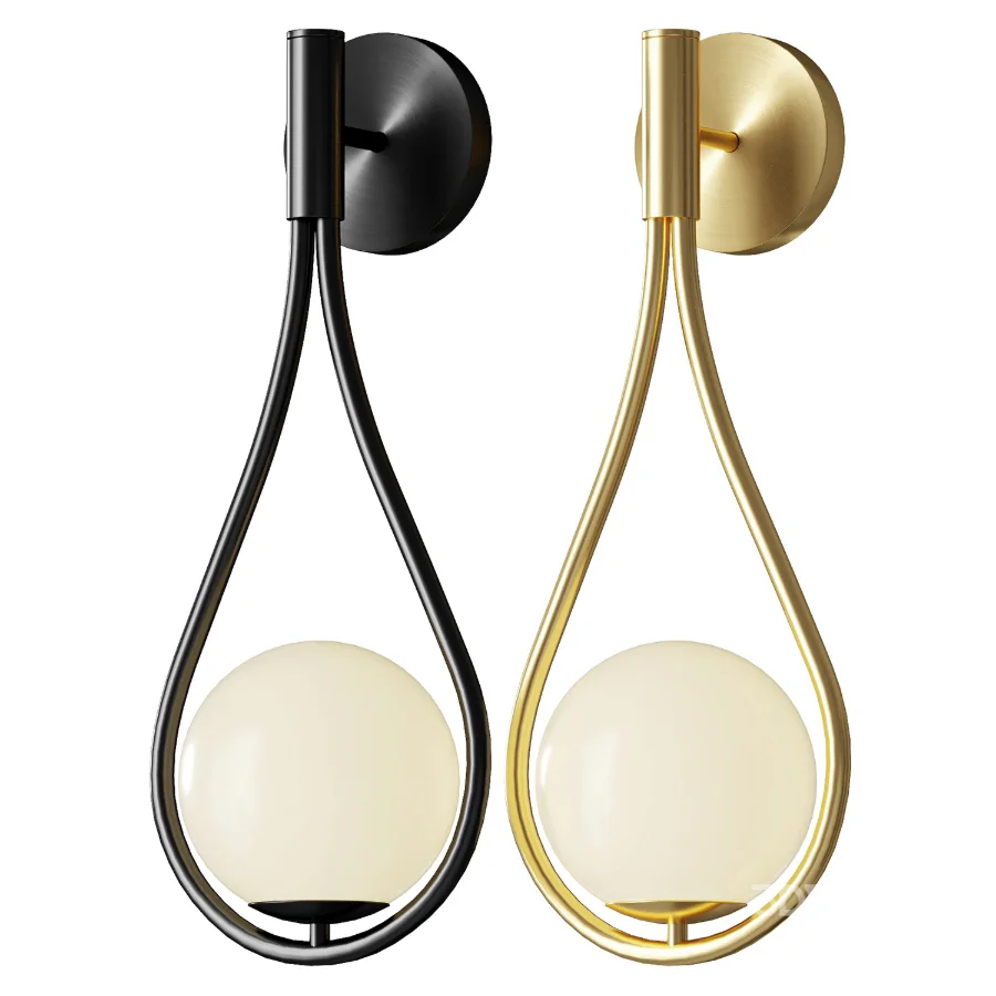 Tococo LP313 Golden Wall Lamp Image 1