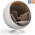 Ball Armchair By Arnioriginals - Thumbnail 1