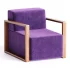 quadra armchair - Thumbnail 5