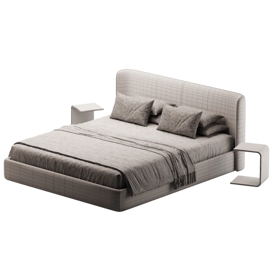 Arden Upholstered King Storage Bed Image 4