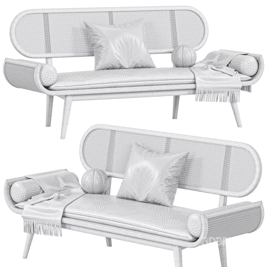 Rattan Sofa By Urban Mood Image 7