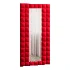 Modern Fabric Upholstered Full Length Floor Mirror 14 - Thumbnail 5