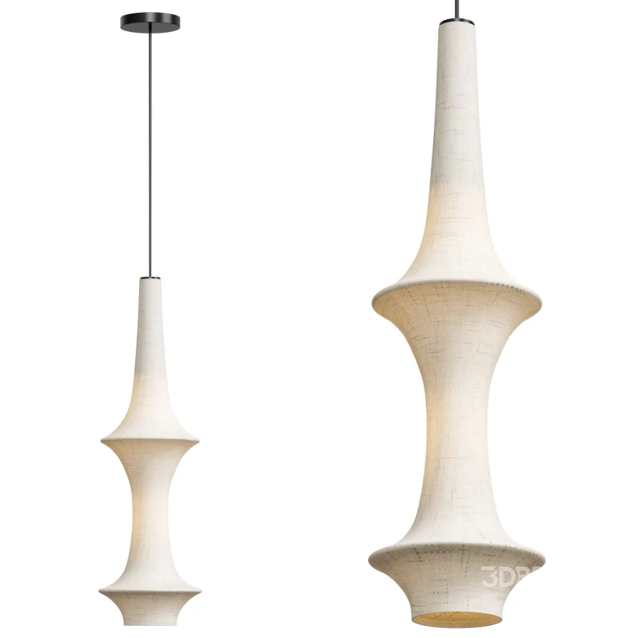 Saint III Crochet Pendant Lamp Image 1