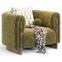 Sierra Accent Armchair By Classic Home - Thumbnail 4