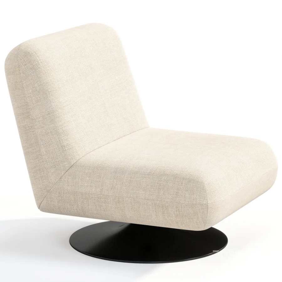 Swivel Accent Chair By ZaraHome Image 5