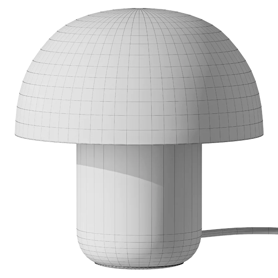 Morel Lamp in Deep Fir Green Image 3