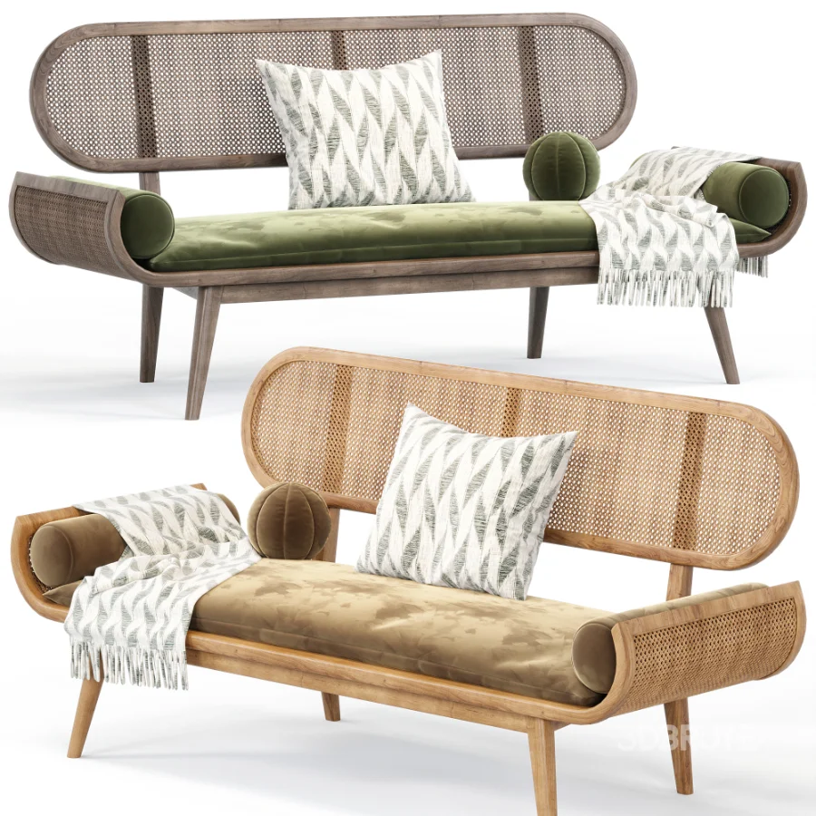 Rattan Sofa By Urban Mood Image 6