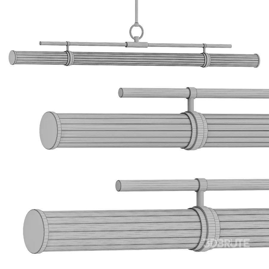 Riven LED Linear Suspension Image 4