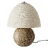 Izu Table Lamp Brown Marble - Thumbnail 1