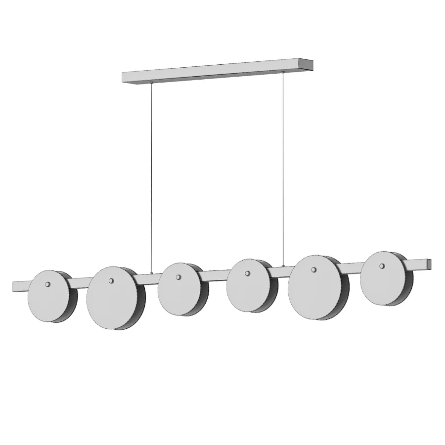 Alabaster Trinidad Dining Room Chandelier Image 3