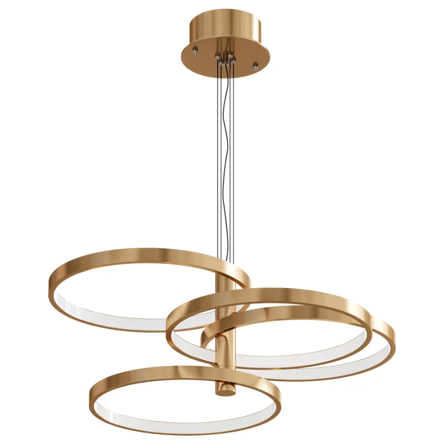 Hoopla Pendant Chandelier By Lightology Image 2