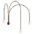 Nordic Simple Lines LED Iron Decorative Wall Lamp - Thumbnail 1